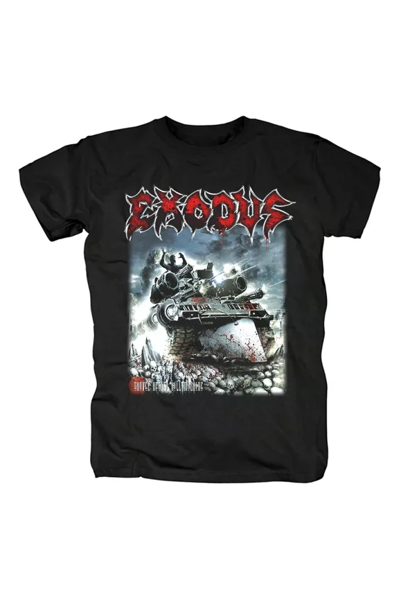 RARE Exodus Band Shovel Headed Kill Machine BLack Unisex S-234Xl T-shirt