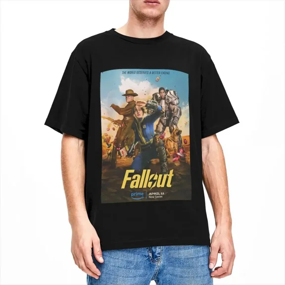 RARE Fallouts TV Show 2024 New for Men Women T Shirts Lucy MacLean Unique Tees Short