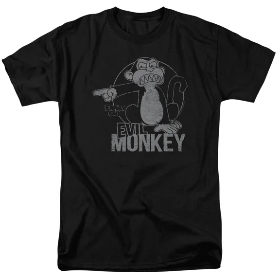 RARE Family Guy Evil Monkey T Shirt Mens Licensed Cartoon Merchandise Black