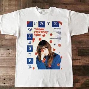 RARE Faye Webster I Know I'm Funny haha Short Sleeve Unisex T-Shirt All Size