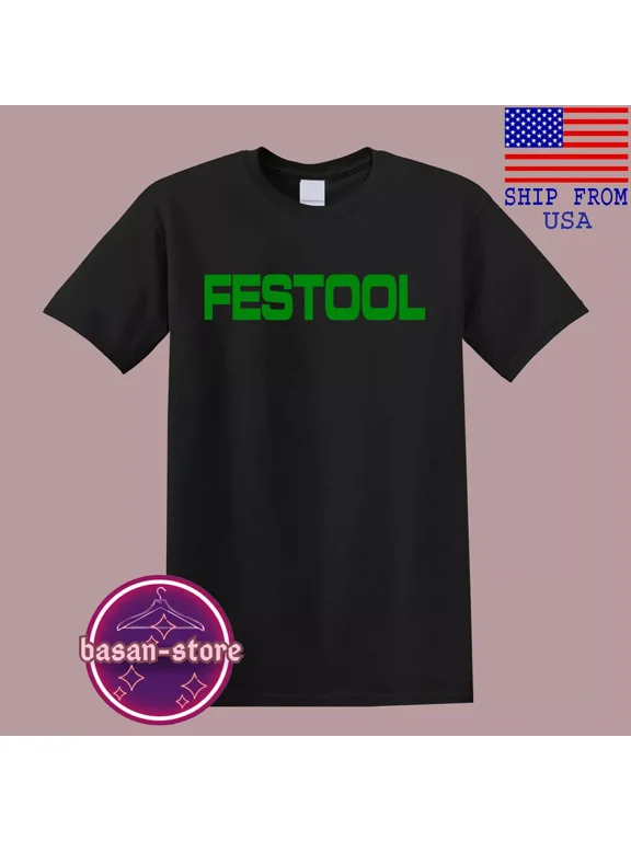 RARE Festool Tools Men's Black T-Shirt Size S-5XL