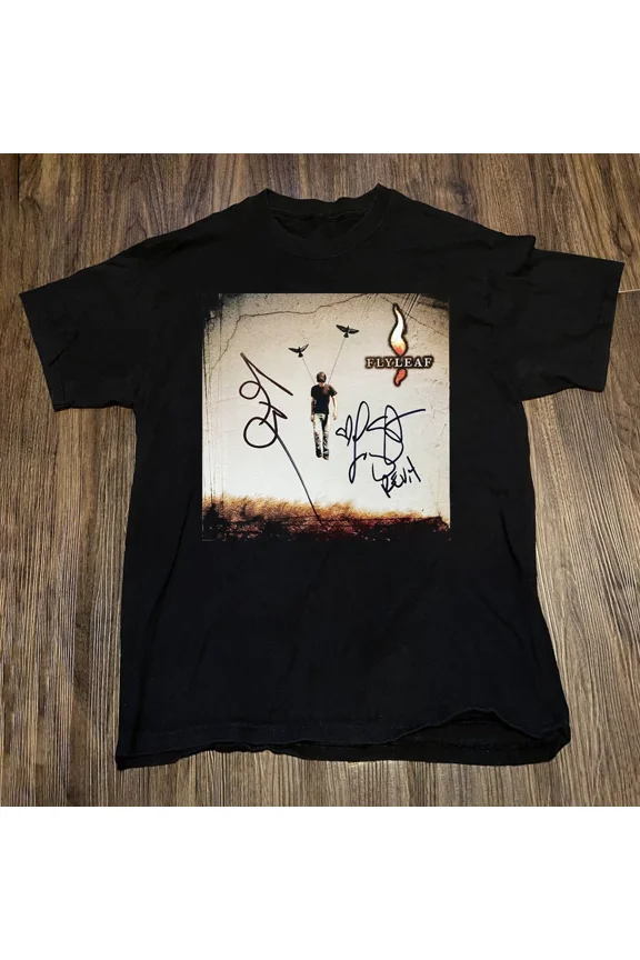 RARE Flyleaf Band Fully Alive Album Tee Unisex Cotton Shirt DI781