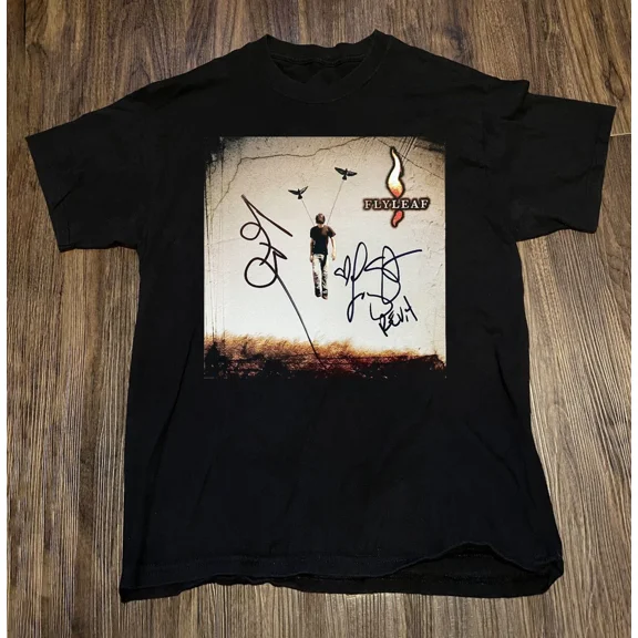 RARE Flyleaf Band Fully Alive Album Tee Unisex Cotton Shirt DI781