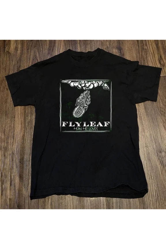 RARE Flyleaf Band How He Loves Tee Unisex Cotton Shirt DI782