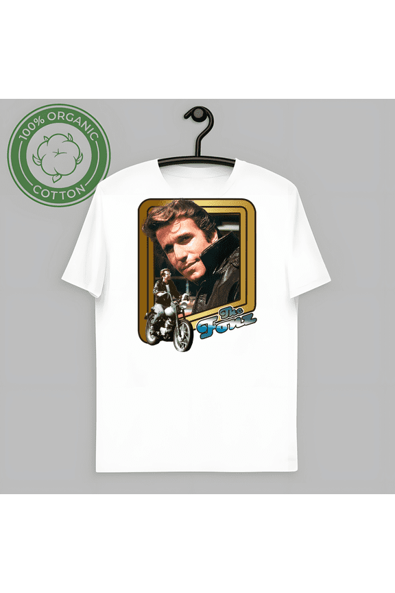 RARE Fonzie THE FONZ T-SHIRT TEE HAPPY DAYS RETRO TV-TH61013