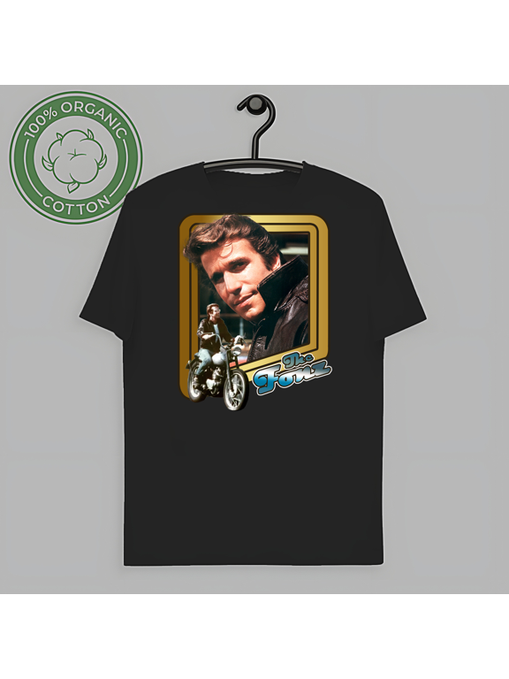 RARE Fonzie THE FONZ T-SHIRT TEE HAPPY DAYS RETRO TV-TH61013