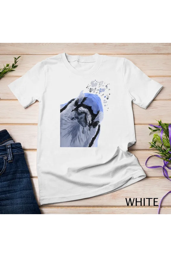 RARE Funny Bird Curious Blue Jay Unisex T-shirt