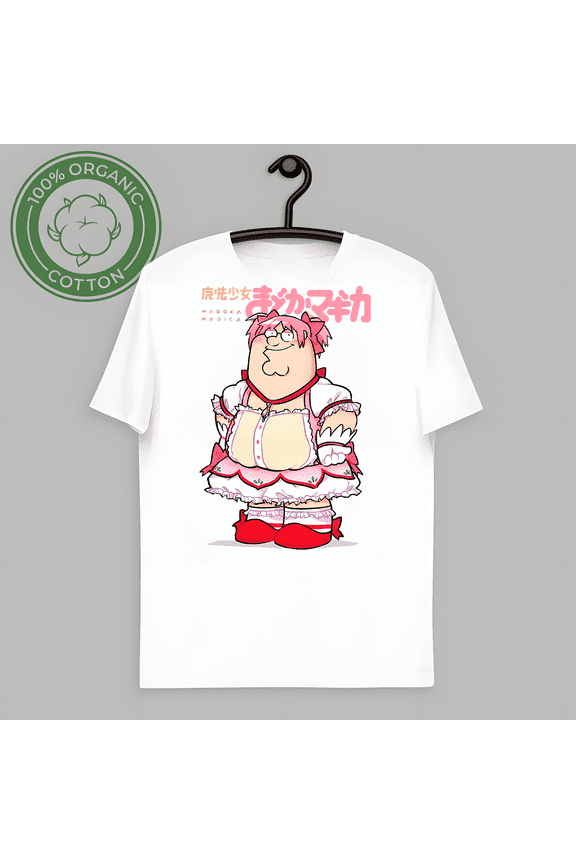 RARE Funny Magical Girl Classic Men TShirt Puella Magi Madoka Magica Anime Tops 100%-TH56241
