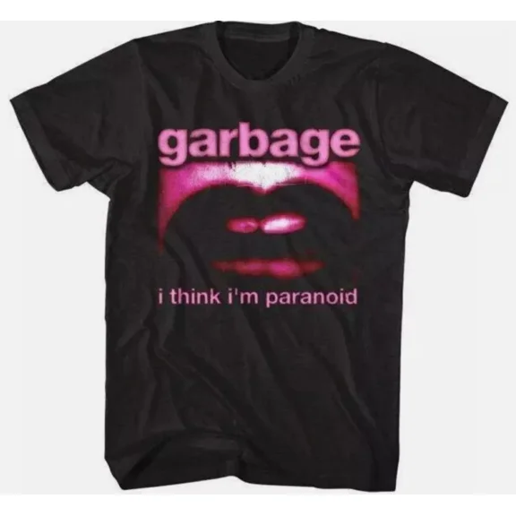 RARE Garbage Band I'm Think I'm Paranoid Album T SHIRT FULL SIZE S-5XL