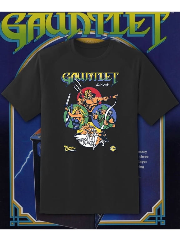 RARE Gauntlet Video Game Arcade Retro Game T Shirt Fast Ship!