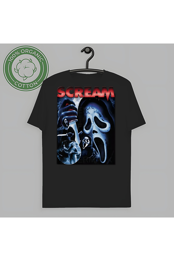 RARE Ghostface Scream Tee Shirt Scary Movie Halloween (V2) Crew T-Shirt S-5XL-TH59225