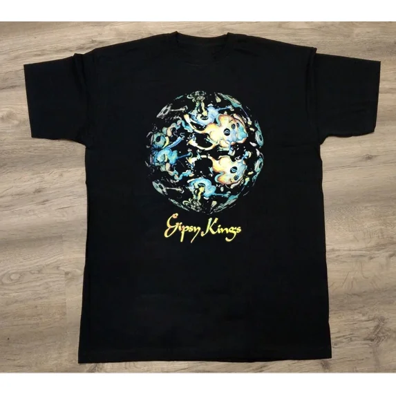 RARE Gipsy Kings Band Este Mundo World Tour Unisex T-Shirt Cotton BT315
