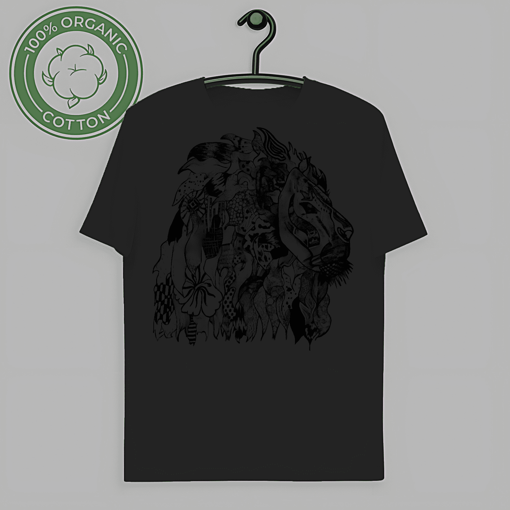 RARE Goodfellow's Graphics The Lion Tee T-Shirt Made in the USA