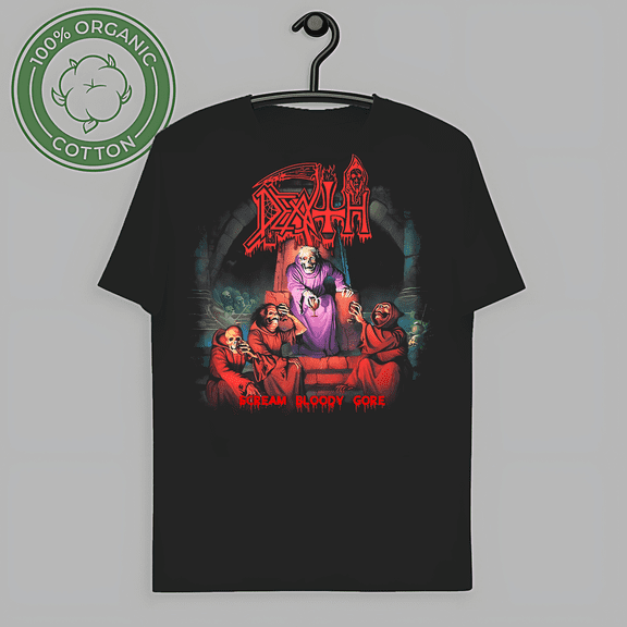 RARE Gorecore Metal Shirt – Scream Horror Graphic Tee for Death Music Fans-TH58838
