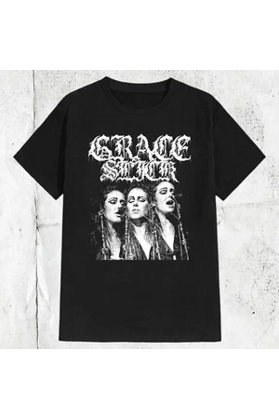 RARE Grace Slick Metal Style T-shirt