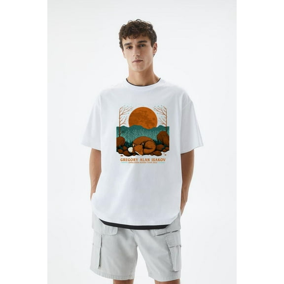 RARE Gregory Alan Isakov Weatherman Folk Tour T-Shirt, for men & women, up to size 5XL