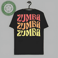 thumbnail image 1 of RARE Groovy Zumba Graphic T-Shirt-TH61839, 1 of 2