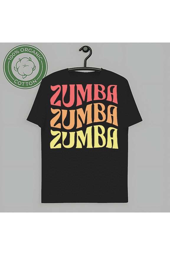 RARE Groovy Zumba Graphic T-Shirt-TH61839