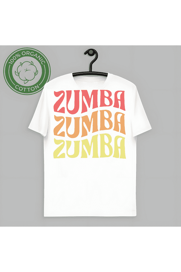 RARE Groovy Zumba Graphic T-Shirt-TH61839