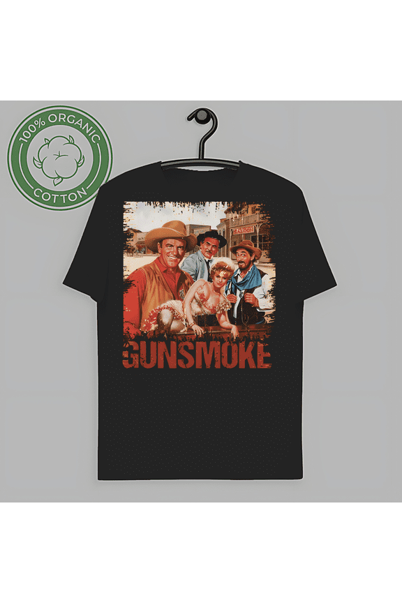 RARE Gunsmoke TV Show American Fan Art Gold S to 5XL T-Shirt tee Unisex Free Shipping-TH60769