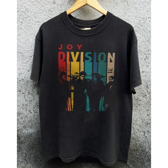 RARE HOT! Joy Division Retro Vintage Unisex Black T-shirt Size S-5XL