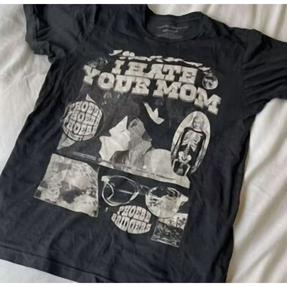 RARE HOT Phoebe Bridgers I Hate Your Mom basic black Unisex T shirt classic