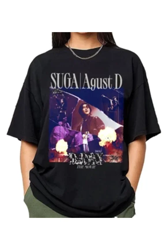 RARE Hageum The Movie Shirt, Agust D D Day Tour, Suga D Day Album Shirt