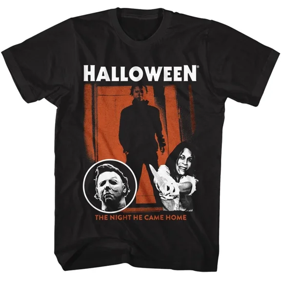 RARE Halloween The Night Black Movie Shirt