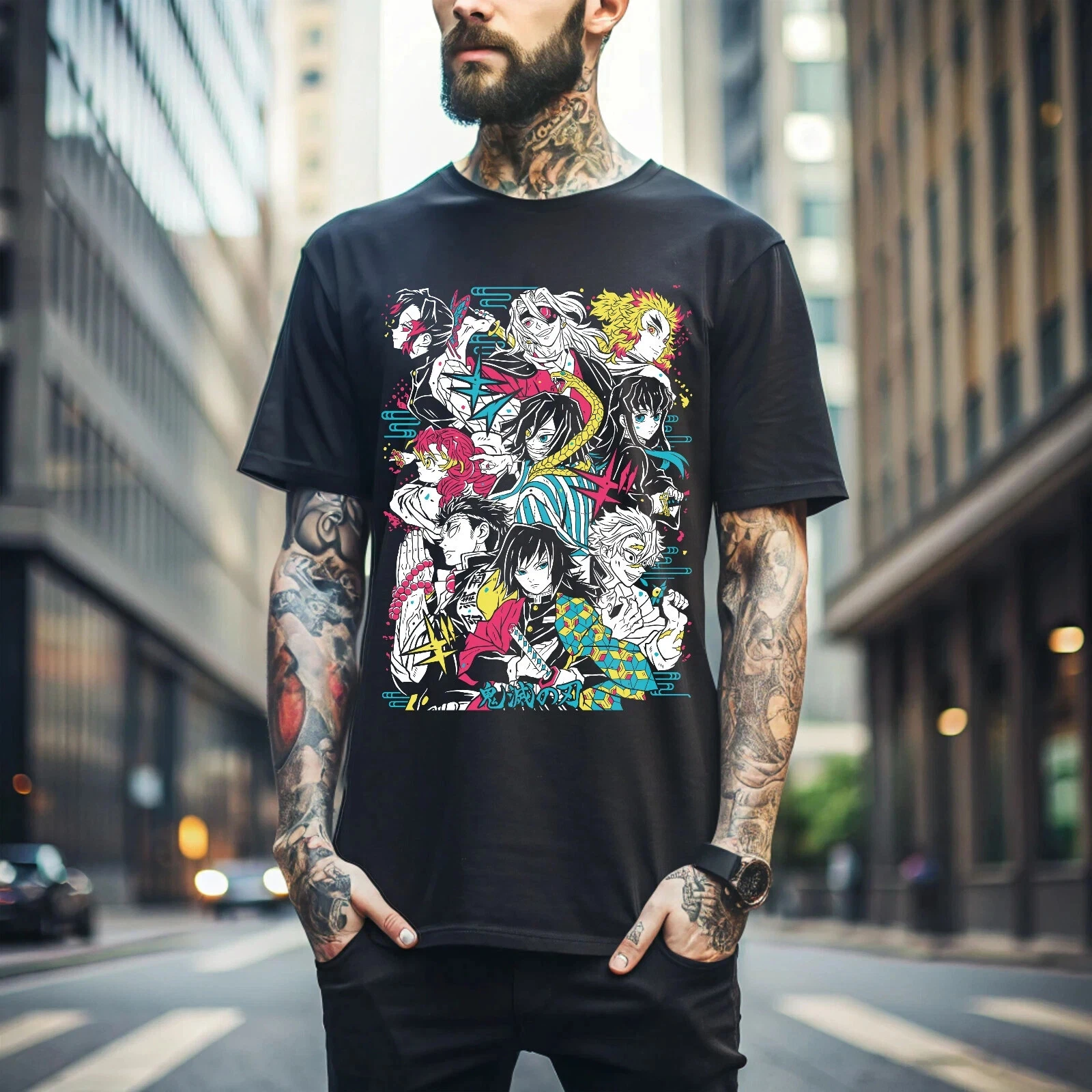 T-Shirt Demon Slayer Tengen Harmony main image 1