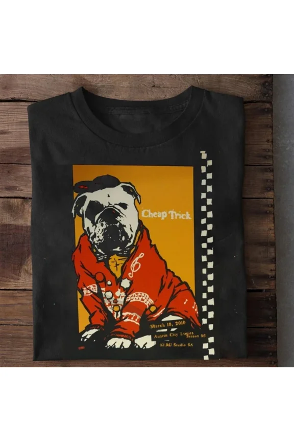 RARE Hot Trend Cheap Trick Band Tour Funny Shirt Black Unisex Size S-5XL