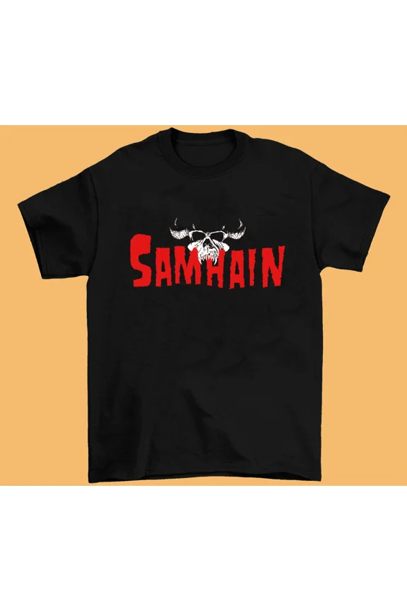 RARE Hot Trend Samhain Boys Band Shirt Short Sleeve Black Unisex Size S-234XL