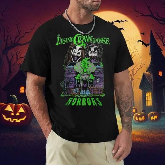 RARE !!! House Of Horrors 2024 ICP T-Shirt Gift for Fans Full Size S-5XL