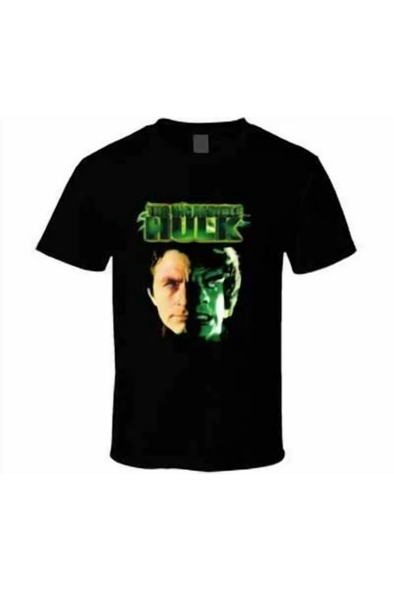 RARE Hulk, Superhero, The Incredible Hulk TV Series 70's Retro T Shirt Tee Gift New
