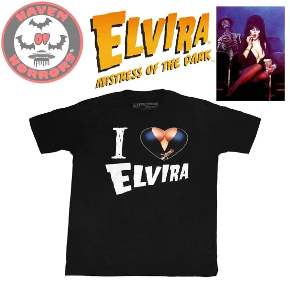 RARE I Heart Elvira T-Shirt