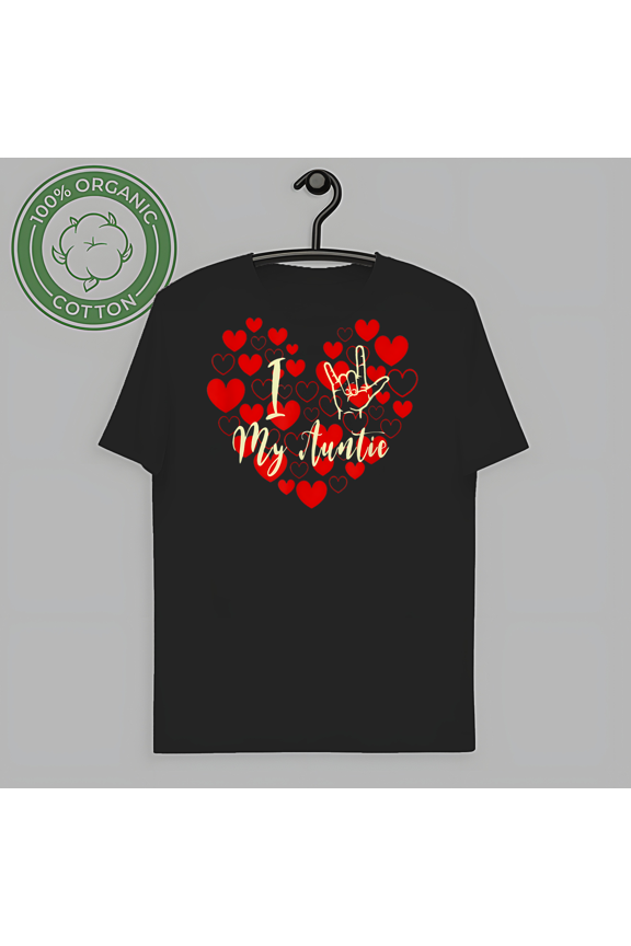 RARE I Love My Wife Sign Language On Love Hearts Shirt Gift Black Size up to 4XL-TH56995