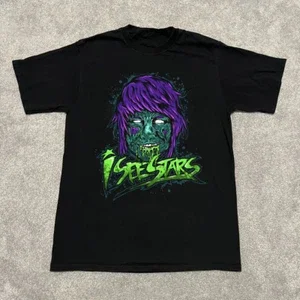 RARE I SEE STARS band Black t-shirt Unisex Cotton tee All Sizes