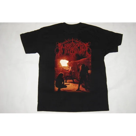 RARE Immortal Band Gift For Fans Black T-Shirt Cotton Full Size