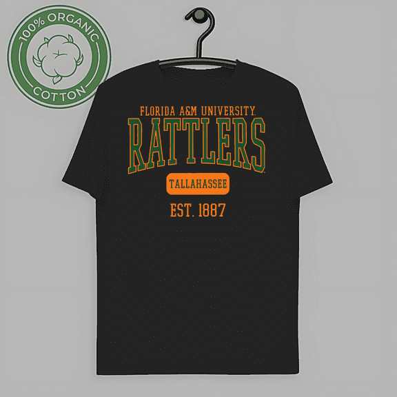 RARE Jajabanto44 FAMU Rattlers T-Shirt Est 1887 College Sports Fan Gift Tee, for men & women, up to size 5XL.-TH58014