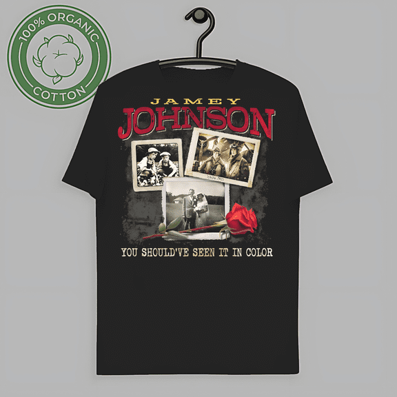RARE Jamey Johnson You Shouldve Seen It In Color T-shirt-TH56442