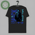 thumbnail image 1 of RARE John Wick Japanese Characters T-Shirt - Black-TH61162, 1 of 2