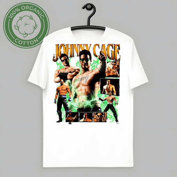 RARE Johnny Cage - Mortal Kombat T-Shirt-TH60819