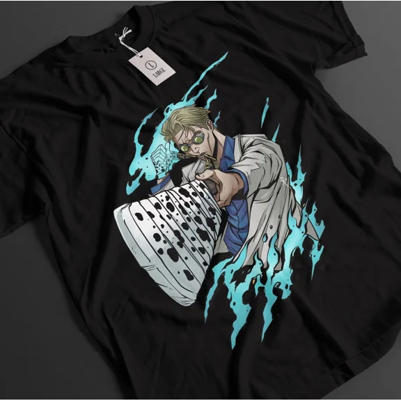 RARE Jujutsu Kaisen Shirt Nanami T-Shirt Sukuna Gojo Toji Tshirt JJK Anime Unisex Tee