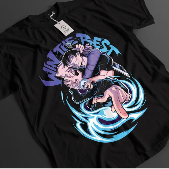 RARE Jujutsu Kaisen Shirt Toji Fushiguro T-Shirt Gojo Tshirt Sukuna Anime Unisex Tee