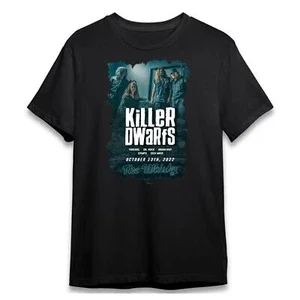 RARE Killer Dwarfs tour Dates T - Shirt Vintage Unisex Cotton Gift For Fan S-5XL