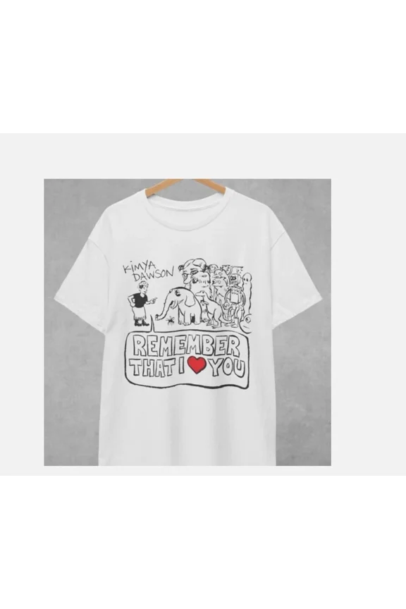 RARE Kimya Dawson Remember That I Love You Album Graphic T Shirt