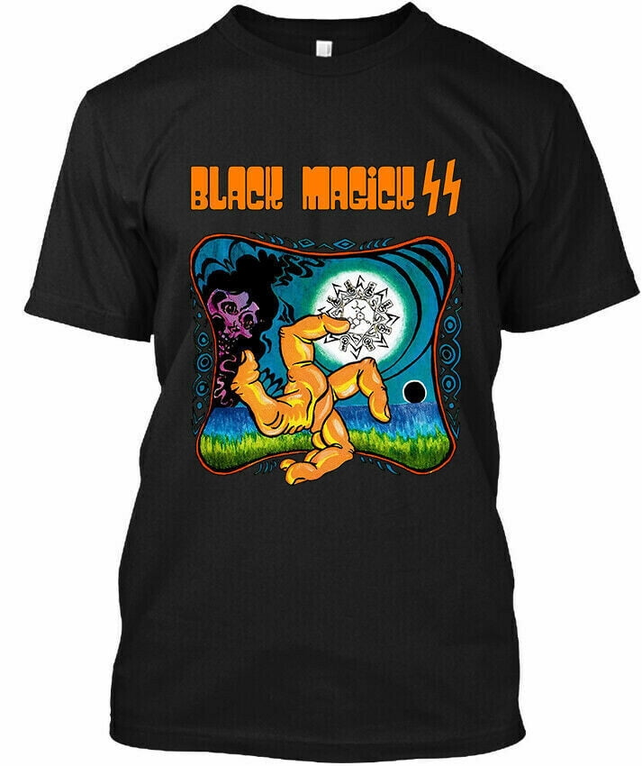 RARE!! LIMITED NWT 6629-Black Magick SS Rock Band Musical T SHIRT 