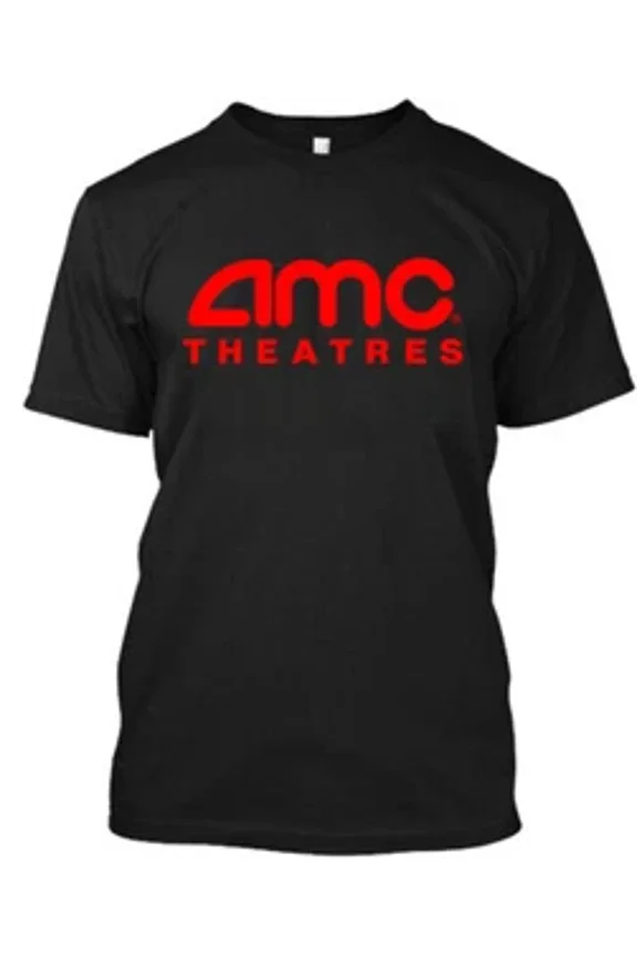 RARE Limited NEW Popular AMC Theatres American Classic Vintage Art Logo T-SHIRT S-4XL