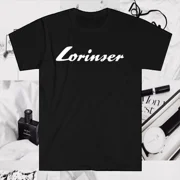 RARE Lorinser Tuning Car Racing Mens Black T-Shirt Size S to 5XL