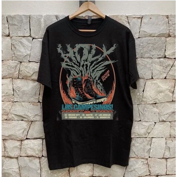 RARE Los Campesinos 2025 North American tour Tee Shirt S-5XL