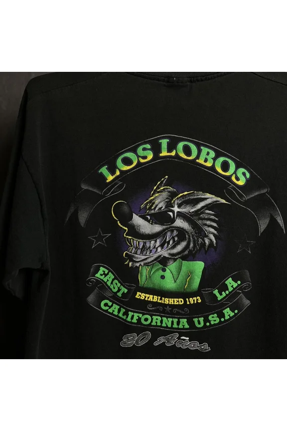 RARE Los Lobos Tour 1993 Collection Cotton Gift For Fans to 5XL T-shirt MD503